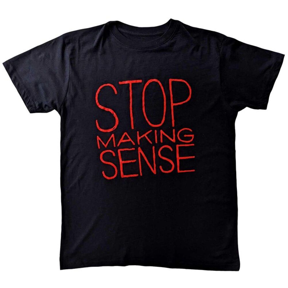 Talking Heads Unisex Adult Stop Making Sense Cotton T-Shirt / Black